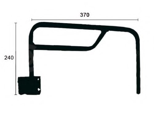 ALKAR 9403010 Holder, outside mirror